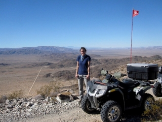 Conduciendo en montana
